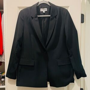 The Drop Oversized Black Blazer